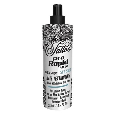 Pro Rapid Men Tattoo Sea Salt Spray 250ml Hair Texturizing Volumen