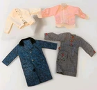 Vintage 60's Ideal Tammy Clothing, Rain Coat, Dress, Blouse, Ice-skating Jacket