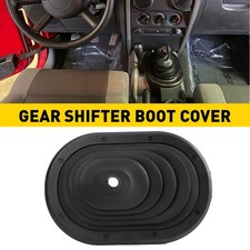 Fits 2007-2010 Jeep Wrangler 3.8l Manual Shift Boot Cover Shifter Black Rubber