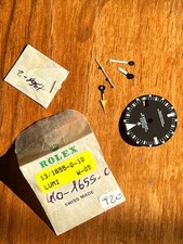 Complete and Original Rolex 1655 Service Set of Dial and Hands in Good Condition