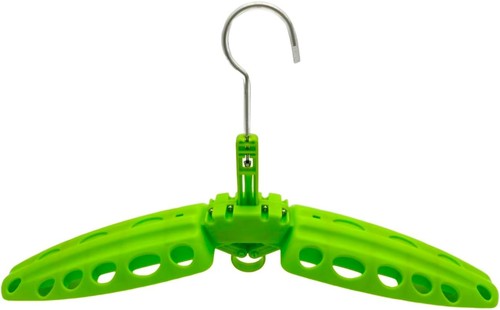 Mo're Wetsuit Hanger Foldable Surfing Suit Hangers Scuba Diving Green