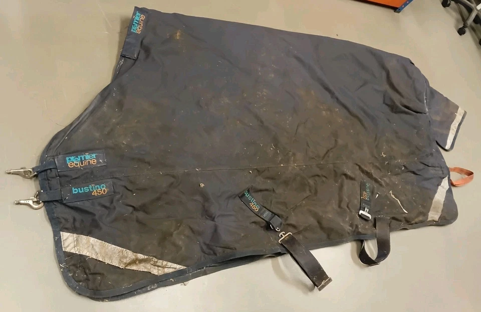 Premier Equine Bustino Weidedecke schwer 450g navy (HAP)