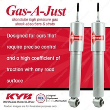 2x Rear KYB Gas-A-Just Shock Absorbers for Jaguar XJ6 X300 3.2 RWD Sedan