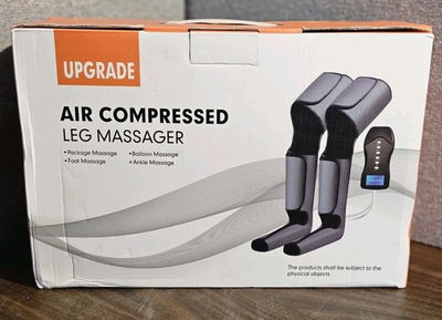 #ad #ad Air Pressure Leg Foot Calf Massager 360° Rotable Airbag Thigh Muscle Massager $90.00