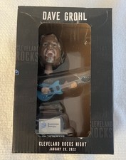 DAVE GROHL FOO FIGHTERS BOBBLEHEAD SGA CLEVELAND MONSTERS HOCKEY