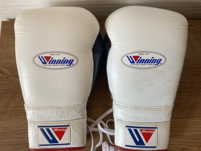Winning MS-500-B/14オンス/ホワイト WINNING Boxing Gloves # MS-500 14oz White | KOZUJI Japan