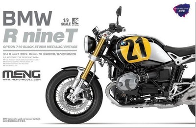 Meng MNGMT-003U 1:9 BMW R nine T Option 719 Black Storm (vorfarbig)