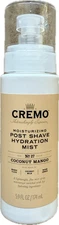 Cremo Women's Post Shave Hydration Mist Spray 5.9 oz – Coconut Mango – All Skin