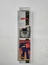 Vintage 1983 Microchange Robotime Robot Transforming Watch Gray New Old Stock