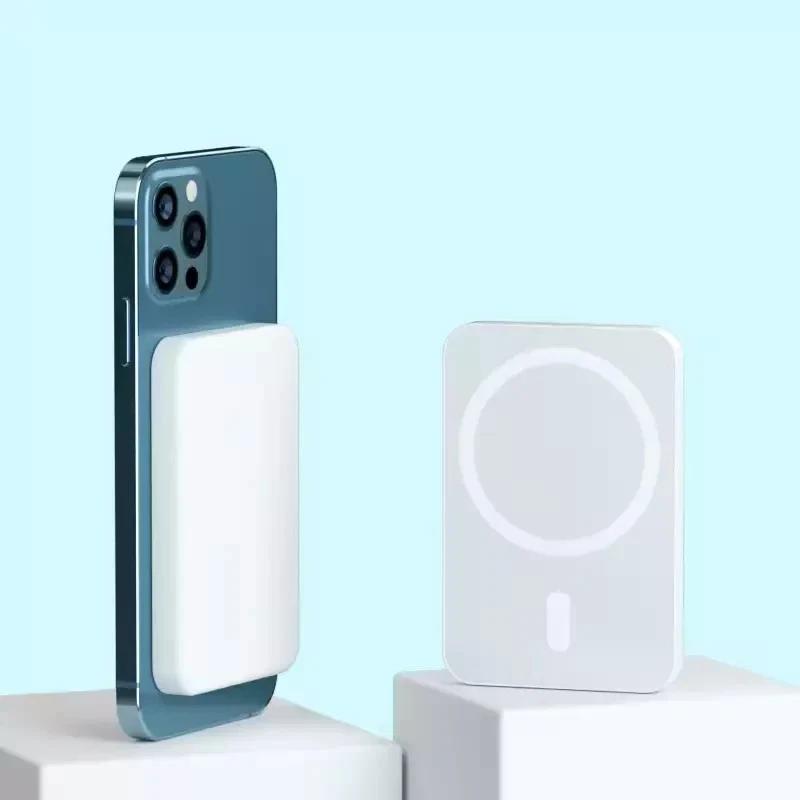 MagSafe Power bank Magnetico Portatile 12000mAh Caricabatterie Magnetico Iphone - Immagine 2 di 4