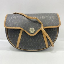 Borsa a tracolla Christian Dior modello a nido d'ape marrone vintage autentica