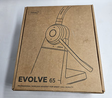 Jabra Evolve 65 TE Third Edition Wireless Mono Ear Headphones w/Stand