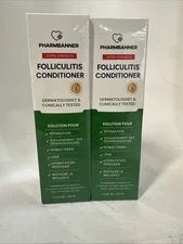 2x PHARMBANNER Folliculitis Seborrheic Dermatitis Conditioner 11.84oz BB11/27