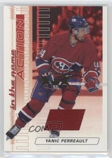2003 ITG Action Game-Used Jerseys Ruby Fall Expo 1/1 Yanic Perreault #M-62 2a8
