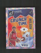 2025 Donruss WNBA #12 A'ja Wilson Crunch Time Diamond