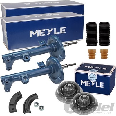 2xMEYLE STOSSDÄMPFER DOMLAGER+PROTECTION KIT VORNE für MERCEDES C-KLASSE W203