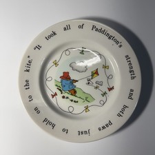 Coalport Paddington Bear Child's Plate