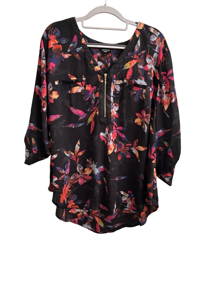 Cárdigan para mujer Susan Graver azul marino frente abierto tejido líquido talla 2X carrera Foto 4 de 4