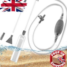 Fish Tank Water Changer Siphon Pump Gravel Cleaner Vacuum Filter Aquarium Tool