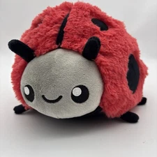 Squishable NYC Ladybug 9.5” Plush Soft Round Bug Pillow, Red Gray Black Cute!