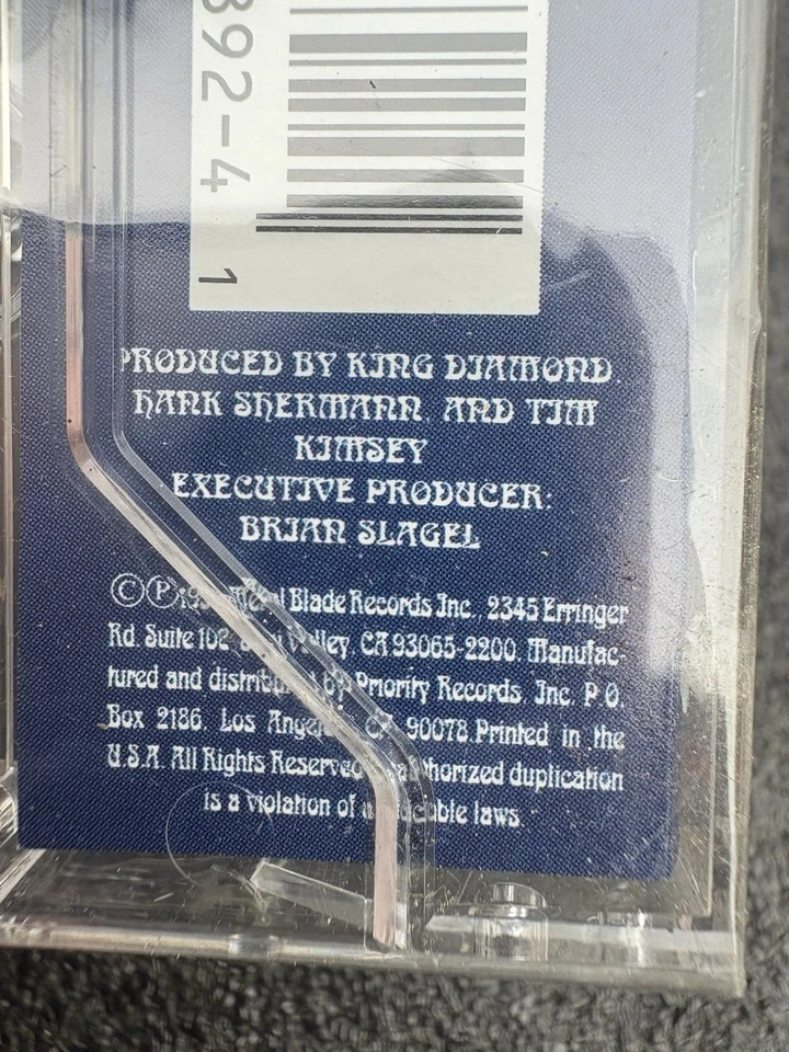 Vintage MERCYFUL FATE - IN THE SHADOWS (1993) SEALED CASSETTE Heavy Metal - Image 3 of 4