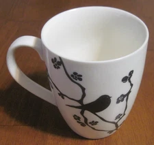 Portobello By Inspire BIRD Tree Silhouette Coffee Mug Fine China RARE