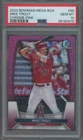 2023 Bowman Mega Box Baseball Mike Trout #89 Pink Mojo Refractor /199 PSA 10