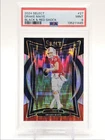 DRAKE MAYE 2024 SELECT CONCOURSE ROOKIE BLACK RED SHOCK PRIZM RC PSA 9 Q0004