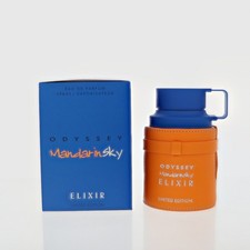 Armaf Odyssey Mandarin Sky Elixir for Men 3.4 Oz Eau De Parfum Spray Box
