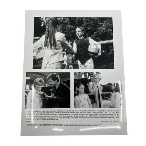 Walt Disney Pictures Lindsay Lohan The Parent Trap Movie Press Kit - Picture 8 of 12