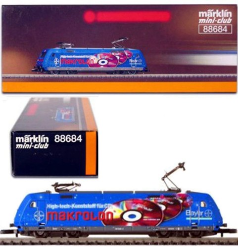 Marklin Z Scale 88684 BR 101 DB AG Electric Loco LEDs de 5 polos (probado) #1 | Zustand: Used