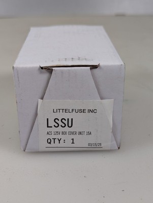 LITTELFUSE LSSU 15A 125V Box Cover Unit
