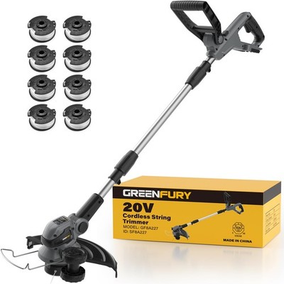 Weed Wacker Compatible with Dewalt 20V Max Battery, 12 Inch Cordless String T...