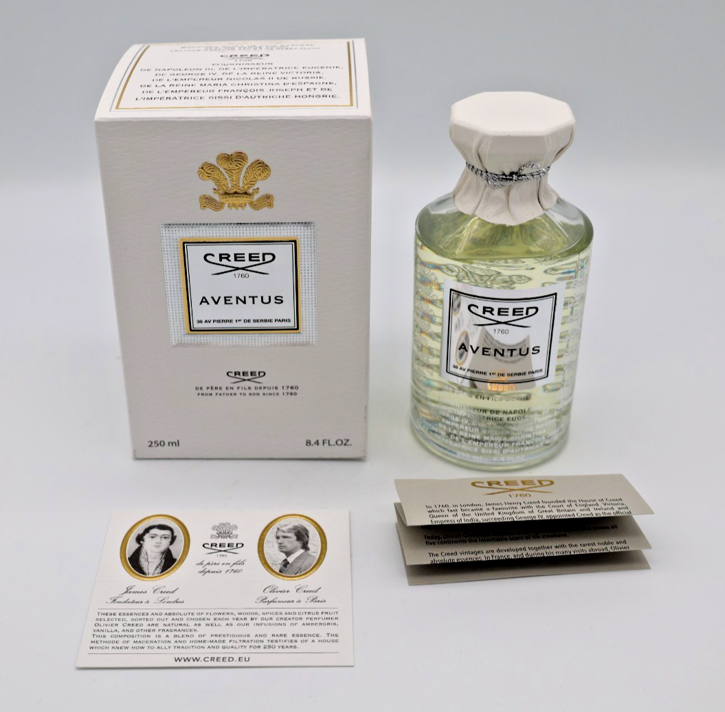 VINTAGE Creed Aventus 250ml / 8.4 oz CHOOSE YOUR 2018 BATCH