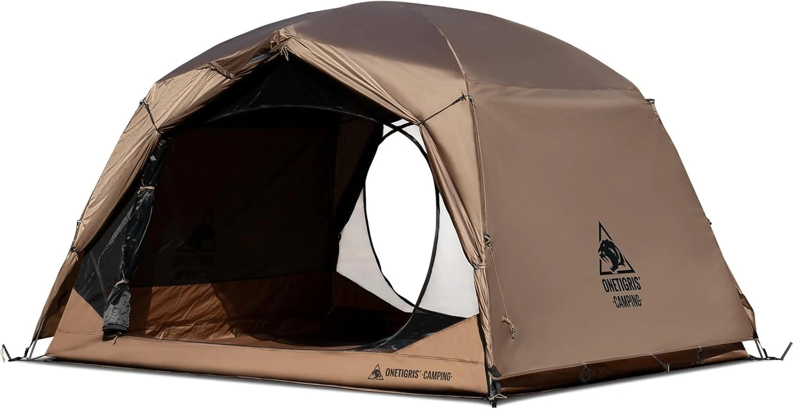 JOVIAN 4-Person Waterproof Camping Tent for 3 Seasons - Easy Setup