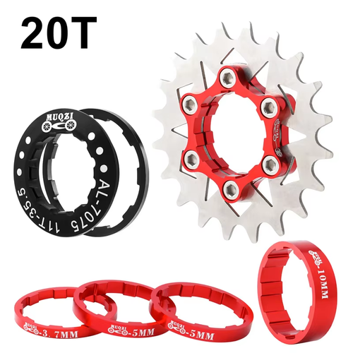 Single Speed Cassette Cog 12T 13T 14T 15T 16T 17T 18T 19T 20T 21T 22T Bike Casse - Picture 32 of 34