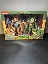 NECA Teenage Mutant Ninja Turtles  Captain Zarax and Zork 7  Action Figures...