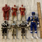 Lot Vintage Mighty Morphin Power Rangers Action Figures Bandai Bundle