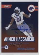 2024 Onit Athlete Boise State University Broncos /200 Ahmed Hassanein Auto 4g8