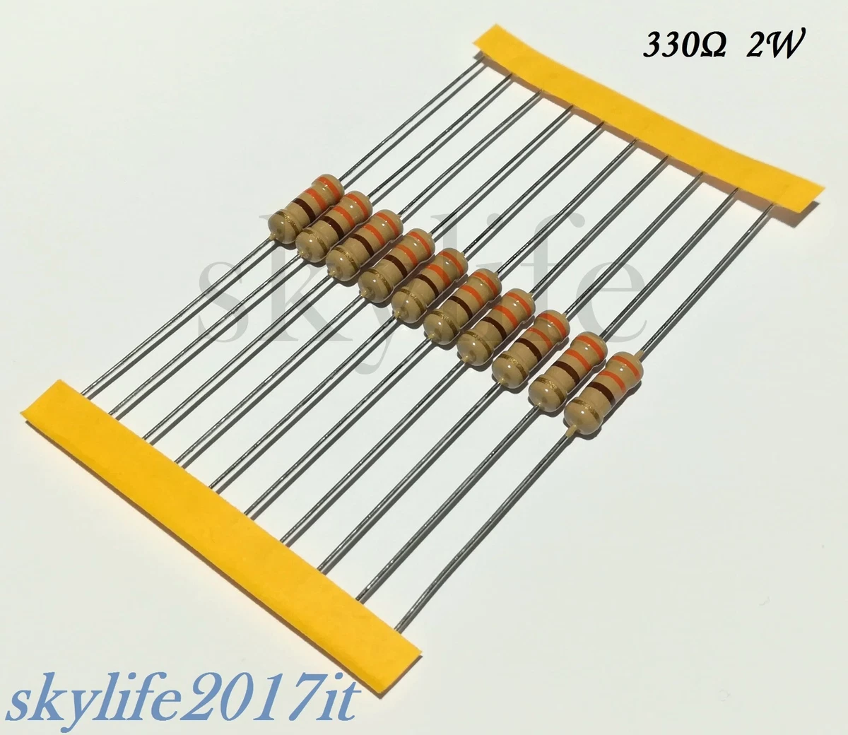 Resistore A Film Metallico Da 100 Pezzi 3 W 1% 0,1 Ohm-0,91 - Foto 8