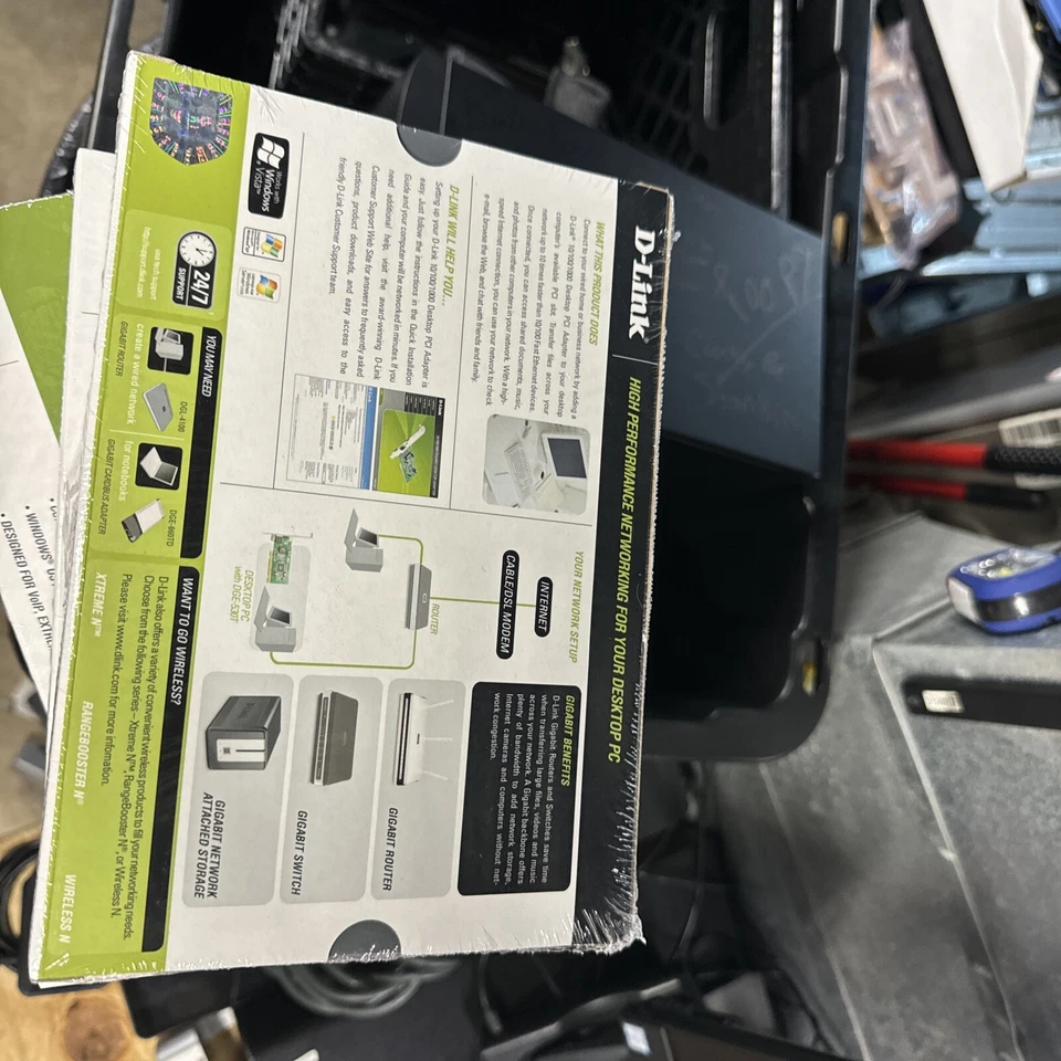 D-Link DGE-530T 10/100/1000 Desktop PCI Adapters - NEW - Image 2 of 2