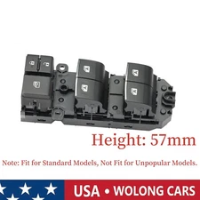 Blue Power Window Master Switch Door Window Button for 2019-20 Toyota RAV4 2.5L