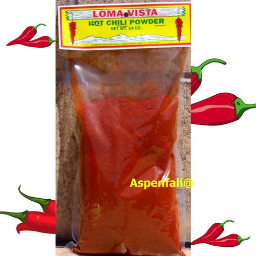 NEW MEXICO LOMA VISTA ~HOT 14 oz~ Red Chili Powder Authentic Molido Rojo  Spice | eBay