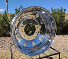 1 19.5 X 6 Ford F450550 Alcoa Wheel Dodge 45005500 763297 Polished Both Sides