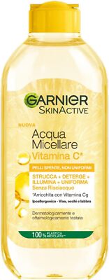 Garnier Skin Active Mizellenwasser Vitamin C - 400ml, 3 Stück.