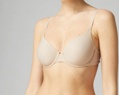 Simone Perele 13V317  Multiposition Convertible Unlined Bra 34D Peau Rose