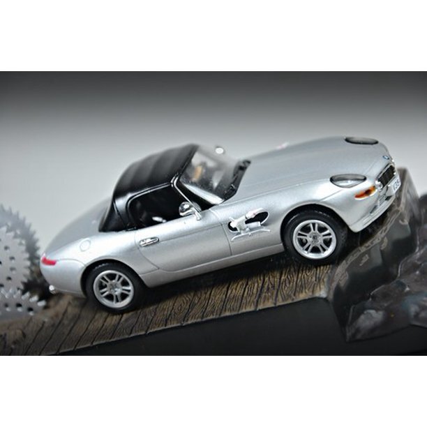Minichamps 1/43 BMW Z8 James Bond 007 - Diecast Argenté, The World Is Not Enough