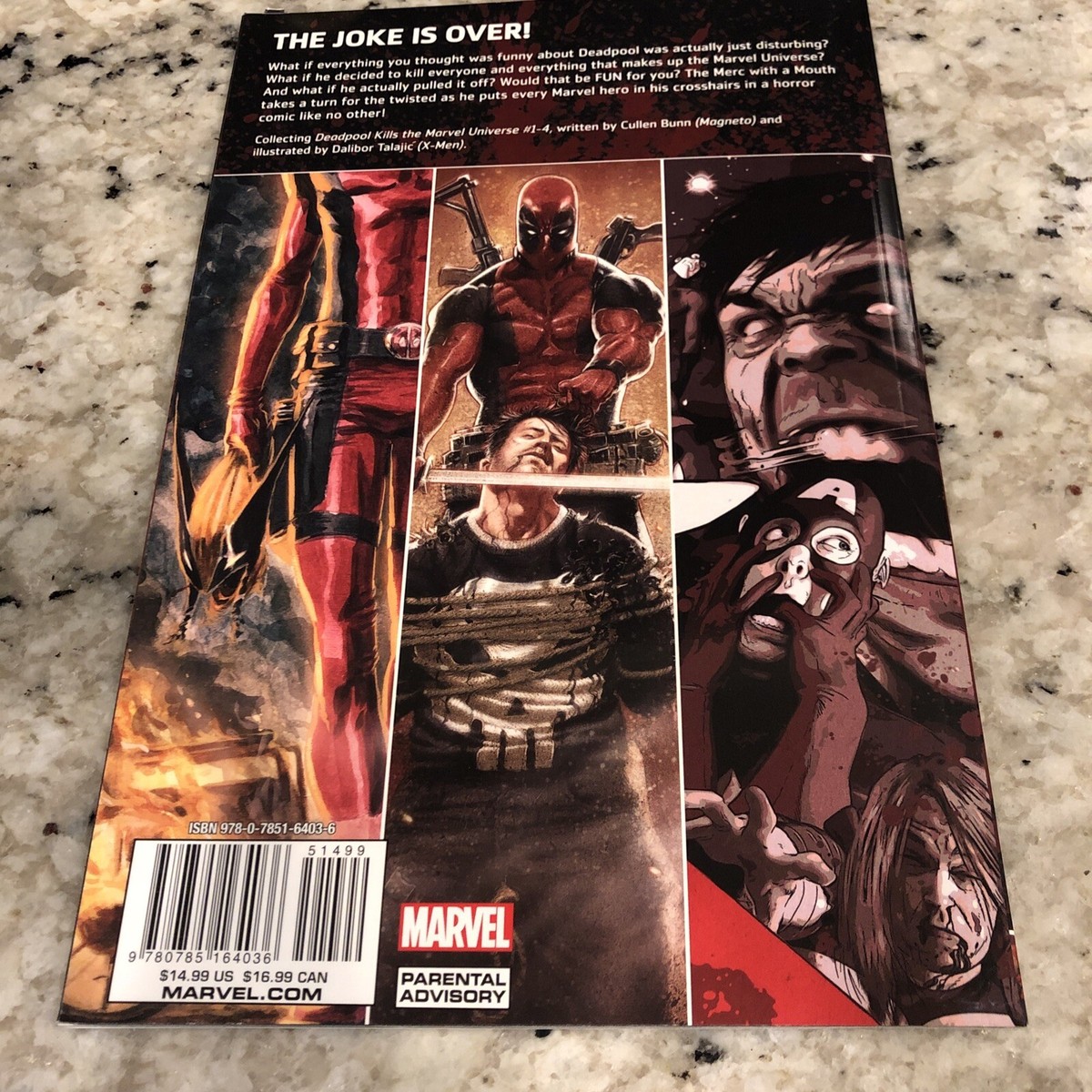 Deadpool Kills the Marvel Universe by Cullen Bunn (2012, Trade