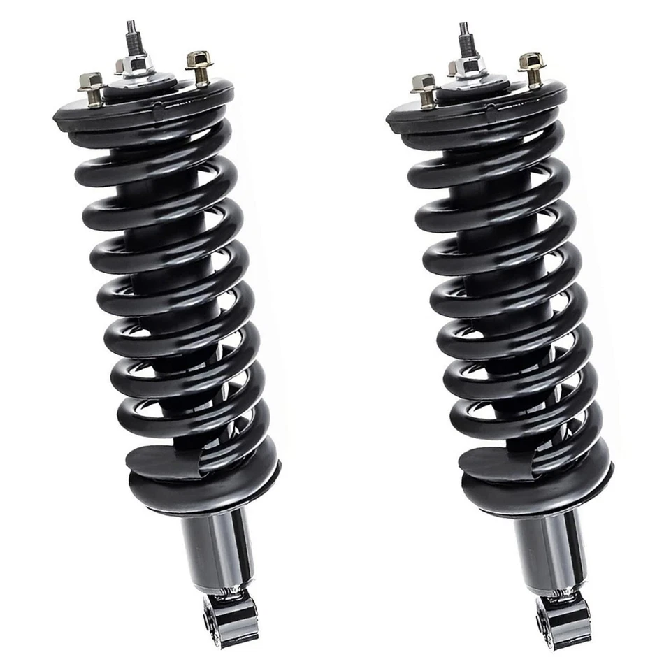 4WD Front Struts Sway Bars Tie Rods Ball Joints for 2005 - 2019 Nissan Frontier - Image 3 of 4