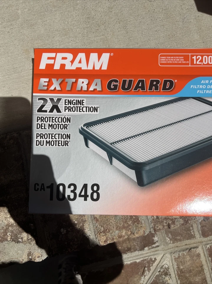 Filtro de aire Fram CA10348 Jeep Wrangler 2007-2018 Jeep Wrangler JK 2018 Foto 2 de 3